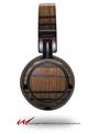 Decal style Skin Wrap for Sony MDR ZX100 Headphones Wooden Barrel (HEADPHONES  NOT INCLUDED)