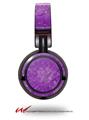 Decal style Skin Wrap for Sony MDR ZX100 Headphones Stardust Purple (HEADPHONES  NOT INCLUDED)