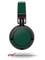Decal style Skin Wrap for Sony MDR ZX100 Headphones Solids Collection Hunter Green (HEADPHONES  NOT INCLUDED)