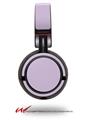 Decal style Skin Wrap for Sony MDR ZX100 Headphones Solids Collection Lavender (HEADPHONES  NOT INCLUDED)
