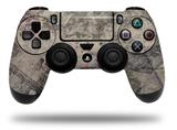 WraptorSkinz Skin compatible with Sony PS4 Dualshock Controller PlayStation 4 Original Slim and Pro Pastel Abstract Gray and Purple (CONTROLLER NOT INCLUDED)