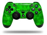 WraptorSkinz Skin compatible with Sony PS4 Dualshock Controller PlayStation 4 Original Slim and Pro Triangle Mosaic Green (CONTROLLER NOT INCLUDED)