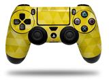 WraptorSkinz Skin compatible with Sony PS4 Dualshock Controller PlayStation 4 Original Slim and Pro Triangle Mosaic Yellow (CONTROLLER NOT INCLUDED)