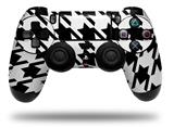 WraptorSkinz Skin compatible with Sony PS4 Dualshock Controller PlayStation 4 Original Slim and Pro Houndstooth Black (CONTROLLER NOT INCLUDED)