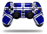 WraptorSkinz Skin compatible with Sony PS4 Dualshock Controller PlayStation 4 Original Slim and Pro Squared Royal Blue (CONTROLLER NOT INCLUDED)