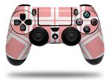 WraptorSkinz Skin compatible with Sony PS4 Dualshock Controller PlayStation 4 Original Slim and Pro Squared Pink (CONTROLLER NOT INCLUDED)
