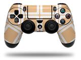 WraptorSkinz Skin compatible with Sony PS4 Dualshock Controller PlayStation 4 Original Slim and Pro Squared Peach (CONTROLLER NOT INCLUDED)