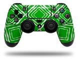 WraptorSkinz Skin compatible with Sony PS4 Dualshock Controller PlayStation 4 Original Slim and Pro Wavey Green (CONTROLLER NOT INCLUDED)