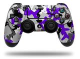 WraptorSkinz Skin compatible with Sony PS4 Dualshock Controller PlayStation 4 Original Slim and Pro Sexy Girl Silhouette Camo Purple (CONTROLLER NOT INCLUDED)