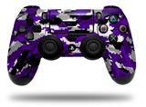 WraptorSkinz Skin compatible with Sony PS4 Dualshock Controller PlayStation 4 Original Slim and Pro WraptorCamo Digital Camo Purple (CONTROLLER NOT INCLUDED)
