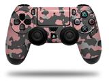 WraptorSkinz Skin compatible with Sony PS4 Dualshock Controller PlayStation 4 Original Slim and Pro WraptorCamo Old School Camouflage Camo Pink (CONTROLLER NOT INCLUDED)