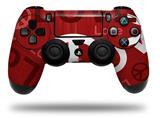 WraptorSkinz Skin compatible with Sony PS4 Dualshock Controller PlayStation 4 Original Slim and Pro Love and Peace Red (CONTROLLER NOT INCLUDED)