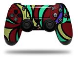 WraptorSkinz Skin compatible with Sony PS4 Dualshock Controller PlayStation 4 Original Slim and Pro Crazy Dots 04 (CONTROLLER NOT INCLUDED)