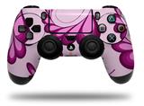 WraptorSkinz Skin compatible with Sony PS4 Dualshock Controller PlayStation 4 Original Slim and Pro Petals Pink (CONTROLLER NOT INCLUDED)