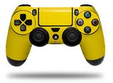 WraptorSkinz Skin compatible with Sony PS4 Dualshock Controller PlayStation 4 Original Slim and Pro Solids Collection Yellow (CONTROLLER NOT INCLUDED)