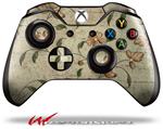 Decal Style Skin for Microsoft XBOX One Wireless Controller Flowers and Berries Orange - (CONTROLLER NOT INCLUDED)
