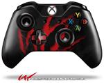 Decal Style Skin for Microsoft XBOX One Wireless Controller WraptorSkinz WZ on Black - (CONTROLLER NOT INCLUDED)