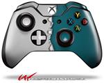 Decal Style Skin for Microsoft XBOX One Wireless Controller Ripped Colors Gray Seafoam Green - (CONTROLLER NOT INCLUDED)