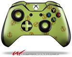 Decal Style Skin for Microsoft XBOX One Wireless Controller Anchors Away Sage Green - (CONTROLLER NOT INCLUDED)