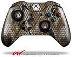 Decal Style Skin for Microsoft XBOX One Wireless Controller HEX Mesh Camo 01 Tan - (CONTROLLER NOT INCLUDED)