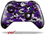 Decal Style Skin for Microsoft XBOX One Wireless Controller WraptorCamo Digital Camo Purple - (CONTROLLER NOT INCLUDED)