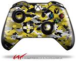 Decal Style Skin for Microsoft XBOX One Wireless Controller WraptorCamo Digital Camo Yellow - (CONTROLLER NOT INCLUDED)