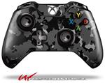 Decal Style Skin for Microsoft XBOX One Wireless Controller WraptorCamo Old School Camouflage Camo Black - (CONTROLLER NOT INCLUDED)