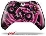 Decal Style Skin for Microsoft XBOX One Wireless Controller Alecias Swirl 02 Hot Pink - (CONTROLLER NOT INCLUDED)