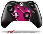 Decal Style Skin for Microsoft XBOX One Wireless Controller Barbwire Heart Hot Pink - (CONTROLLER NOT INCLUDED)