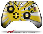Decal Style Skin for Microsoft XBOX One Wireless Controller Rising Sun Japanese Flag Yellow - (CONTROLLER NOT INCLUDED)