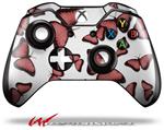 Decal Style Skin for Microsoft XBOX One Wireless Controller Butterflies Pink - (CONTROLLER NOT INCLUDED)