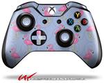 Decal Style Skin for Microsoft XBOX One Wireless Controller Flamingos on Blue - (CONTROLLER NOT INCLUDED)