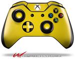 Decal Style Skin for Microsoft XBOX One Wireless Controller Solids Collection Yellow - (CONTROLLER NOT INCLUDED)
