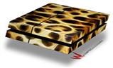 Vinyl Decal Skin Wrap compatible with Sony PlayStation 4 Original Console Fractal Fur Leopard (PS4 NOT INCLUDED)