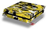 Vinyl Decal Skin Wrap compatible with Sony PlayStation 4 Original Console WraptorCamo Digital Camo Yellow (PS4 NOT INCLUDED)