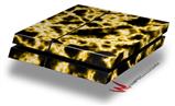 Vinyl Decal Skin Wrap compatible with Sony PlayStation 4 Original Console Electrify Yellow (PS4 NOT INCLUDED)