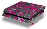 Vinyl Decal Skin Wrap compatible with Sony PlayStation 4 Original Console WraptorCamo Old School Camouflage Camo Fuschia Hot Pink (PS4 NOT INCLUDED)