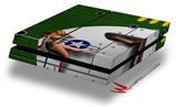 Vinyl Decal Skin Wrap compatible with Sony PlayStation 4 Original Console WWII Bomber War Plane Pin Up Girl (PS4 NOT INCLUDED)