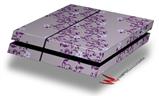 Vinyl Decal Skin Wrap compatible with Sony PlayStation 4 Original Console Victorian Design Purple (PS4 NOT INCLUDED)