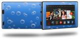 Bubbles Blue - Decal Style Skin fits 2013 Amazon Kindle Fire HD 7 inch