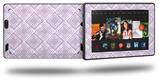Wavey Lavender - Decal Style Skin fits 2013 Amazon Kindle Fire HD 7 inch