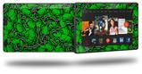 Scattered Skulls Green - Decal Style Skin fits 2013 Amazon Kindle Fire HD 7 inch
