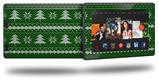 Ugly Holiday Christmas Sweater - Christmas Trees Green 01 - Decal Style Skin fits 2013 Amazon Kindle Fire HD 7 inch