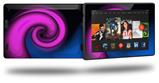 Alecias Swirl 01 Purple - Decal Style Skin fits 2013 Amazon Kindle Fire HD 7 inch