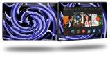 Alecias Swirl 02 Blue - Decal Style Skin fits 2013 Amazon Kindle Fire HD 7 inch