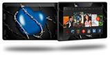 Barbwire Heart Blue - Decal Style Skin fits 2013 Amazon Kindle Fire HD 7 inch