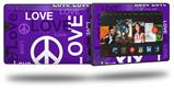 Love and Peace Purple - Decal Style Skin fits 2013 Amazon Kindle Fire HD 7 inch