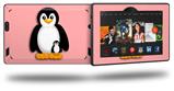 Penguins on Pink - Decal Style Skin fits 2013 Amazon Kindle Fire HD 7 inch