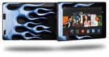 Metal Flames Blue - Decal Style Skin fits 2013 Amazon Kindle Fire HD 7 inch