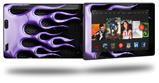 Metal Flames Purple - Decal Style Skin fits 2013 Amazon Kindle Fire HD 7 inch